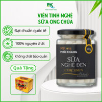Viên tinh nghệ đen sữa ong chúa Phúc Khang - hỗ trợ tiêu hóa, tốt cho dạ dày