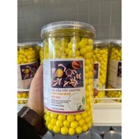 Viên tinh nghệ mật ong và sữa ong chúa NGUYÊN CHẤT 100% (Hủ pet 500g) - Giảm đau dạ dày, sáng da,...