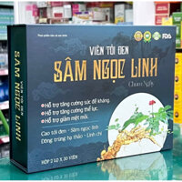 Viên Tỏi Đen Sâm Ngọc Linh Chùm Ngây ,Tăng Cường Đề Kháng .Giảm Mệt Mỏi.( Chính hãng hộp 60v)