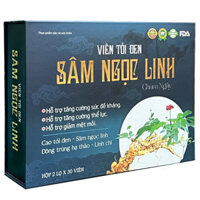 Viên Tỏi Đen Sâm Ngọc Linh Chùm Ngây, hỗ trợ tăng cường sức đề kháng, thể lực, ăn ngon