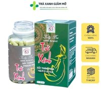 Viên trà xanh giảm mỡ Kelly Bùi, Viên uống trà xanh hỗ trợ giảm cân thọn gọn an toàn hiệu quả