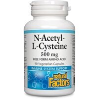 Viên Trắng Da NAC Cấp Dược Phẩm - Thải Độc Gan N-Acetyl L-Cysteine - Tăng Sinh Glutathione - Natural Factos