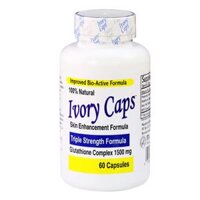 Viên Trắng Da Trị Nám Số 1 Của Mỹ Ivory Caps (1500mg x 60 Viên)