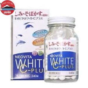Viên uống trắng da trị nám Vita White Plus Vitamin C.E.B2 của Nhật 240 viên
