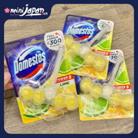 Viên treo bồn cầu Domestos power 5 hương chanh