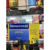 viên  trĩ Preparation H Hemorrhoidal  12v và 24v