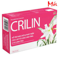Viên trinh nữ hoàng cung Crilin, hỗ trợ hạn chế sự phát triển của u xơ lành tính