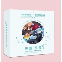 (Viền tròn) Hộp quà Tensei shitara Slime Datta Ken Chuyển Sinh Thành Slime poster postcard bookmark banner ảnh dán album