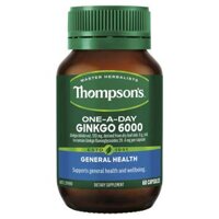 Viên tuần hoàn máu não Thompson’s One-A-Day Ginkgo Biloba 6000mg 60 viên