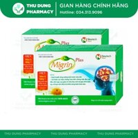 Viên Tuần Hoàn Não Migrin Plus Cải Thiện Đau Nửa Đầu, Rối Loạn Tiền Đình - Nhà thuốc Thu Dung