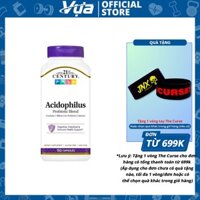Viên uống 21st Century - Acidophilus Probiotic Blend (150 viên) - Hỗ Trợ Hệ Tiêu Hóa Chính Hãng