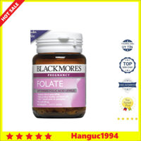Viên uống (90v) bổ sung axit folic chống dị tật thai nhi cho bà bầu Blackmores Folate 500mcg, Úc