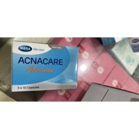VIÊN UỐNG ACNACARE - ACNACARE ADVANCE GIẢM TIẾT BÃ NHỜN ( HỘP 3 VỈ X 10 VIÊN )