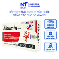 Viên uống Albumin - 30 viên - Hỗ trợ tăng cường sức khỏe, nâng cao sức đề kháng cho cơ thể.