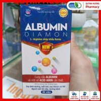 Viên uống ALBUMIN DIAMON lọ 30 viên giúp bồi bổ sức khỏe,tăng sức đề kháng cho cơ thể ng mới ốm dậy