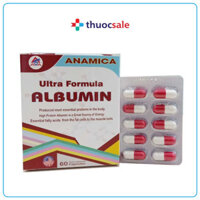 Viên uống Anamica Ultra Formula Albumin tăng đề kháng hộp 60 viên