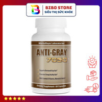 Viên Uống ANTI-GRAY 7050 hỗ trợ giảm bạc tóc phục hồi tóc đen 60 viên