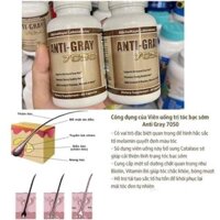 Viên Uống ANTI-GRAY 7050 hỗ trợ bạc tóc 60 viên