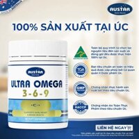 Viên Uống Austar Ultra Omega 3-6-9 – Bí Quyết Cho Sức Khỏe Từ Úc