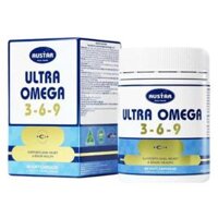 Viên Uống Austar Ultra Omega 3-6-9 - Hỗ trợ cải thiện trí nhớ (Hộp 60 viên), Australia