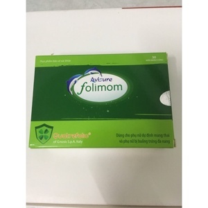 Viên uống Avisure Folimom - giúp tăng khả năng thụ thai cho nữ giới (30 Viên)
