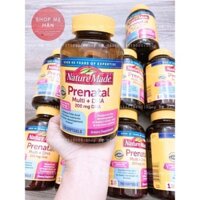 Viên Uống BÀ BẦU MỸ Nature Made – Prenatal Multi +DHA 150 Viên