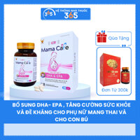 Viên Uống Bầu Mama Care GOLDWINGS – Bổ Sung DHA, Sắt, Acid Folic Cho Mẹ Và Bé Trong Suốt Thai Kỳ (30 Viên)
