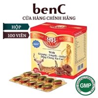 Viên uống Benmax 9B Gold benc Hộp 100 Viên – Hỗ trợ tăng cường sức đề kháng, giúp tăng cường sức khỏe, nâng cao thể lực