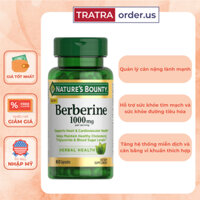 Viên Uống Berberine Nature's Bounty [60 Viên]