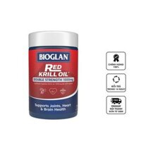 Viên uống Bioglan Red Krill Oil and Glucosamine