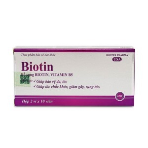 Viên uống Biotin HD giúp cho mái tóc khỏe và làn da sáng hộp 100 viên