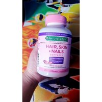 Viên uống Biotin Nature's Bounty Hair skin nail hộp 250 viên của Mỹ.