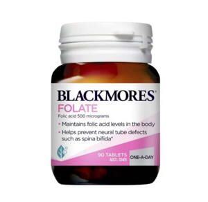 Viên uống Blackmores Folate 500mcg cho bà bầu 90 viên