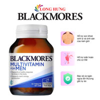 Viên uống Blackmores Men's Multivitamin For Men hỗ trợ sức khỏe nam giới (50 viên)