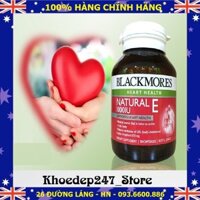 Viên uống blackmores Natural e 1000IU của Úc