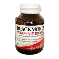 Viên Uống Blackmores Natural Vitamin E 1000IU Của Úc, 30 viên