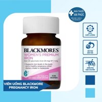 Viên Uống Blackmores Pregnancy Iron Bổ Sung Sắt Và Các Chất Dinh Dưỡng Cho Bà Bầu  Hộp 30 Viên