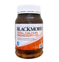 Viên Uống Blackmores Total Calcium & Magnesium D3 Của Úc Bổ Sung Canxi Magie D3