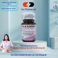 Viên Uống Blackmores Women Premium Iron Hỗ Trợ Bổ Sung Sắt  Lọ 30 Viên