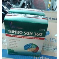 viên uống bổ bảo ginko sun 360