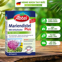 Viên uống bổ gan Abtei Mariendistel Plus hỗ trợ người sơ gan, men gan cao (hộp 30 viên)