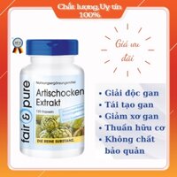 Viên uống bổ gan Artischocken Extrakt Fair & Pure giúp mát gan, thải độc gan thanh nhiệt Nội Địa Đức.