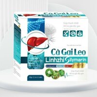 VIẾN UỐNG BỔ GAN CÀ GAI LEO LINHZHI SILYMARIN. GIÚP THANH NHIỆT, HỖ TRỢ GIẢI ĐỘC GAN