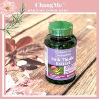 Viên uống bổ gan, giải độc gan của Mỹ - Milk Thistle Extract 1000mg 180 viên của Puritan's Pride