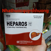 Viên uống bổ gan HEPAROS hộp 60 viên giúp tăng cường chức năng gan
