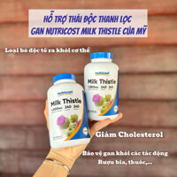 Viên uống bổ gan hỗ trợ thải độc, thanh lọc cơ thể Nutricost Milk Thistle 1000mg