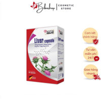 Viên uống bổ gan Liver Capsule Doctor Health Giải Độc Gan, Mát Gan, Hạ Men Gan, Hỗ Trợ Bệnh Gan Hộp 30 viên -biboshop.nt