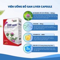 viên uống bổ gan Liver capsule dortor health hỗ trợ giải độc gan