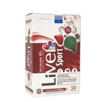 Viên Uống Bổ Gan Liver Sport – Thuốc Bổ Gan 50 Viên, Giúp Thanh Nhiệt Và Hỗ Trợ Giải Độc Gan Giảm Các Triệu Chứng Mề Đay