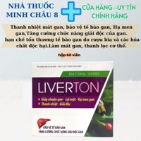 Viên Uống Bổ Gan LIVERTON H60V - Hỗ Trợ Nhuận Gan - Lợi Mật - Hạ Men Gan